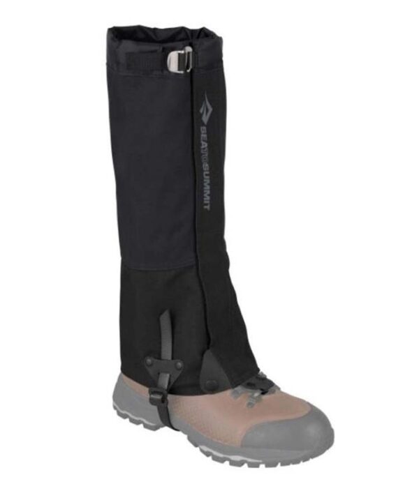 Sea To Summit Quagmire Canvas Gaiters - Black - XL