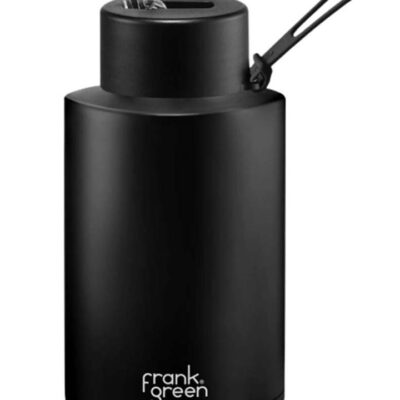 Frank Green Reusable Ceramic Water Bottle - 2000ml - Midnight