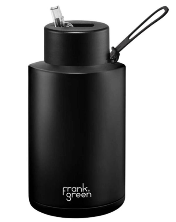Frank Green Reusable Ceramic Water Bottle - 2000ml - Midnight