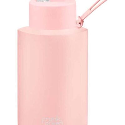 Frank Green Reusable Ceramic Water Bottle - 2000ml - Blushed