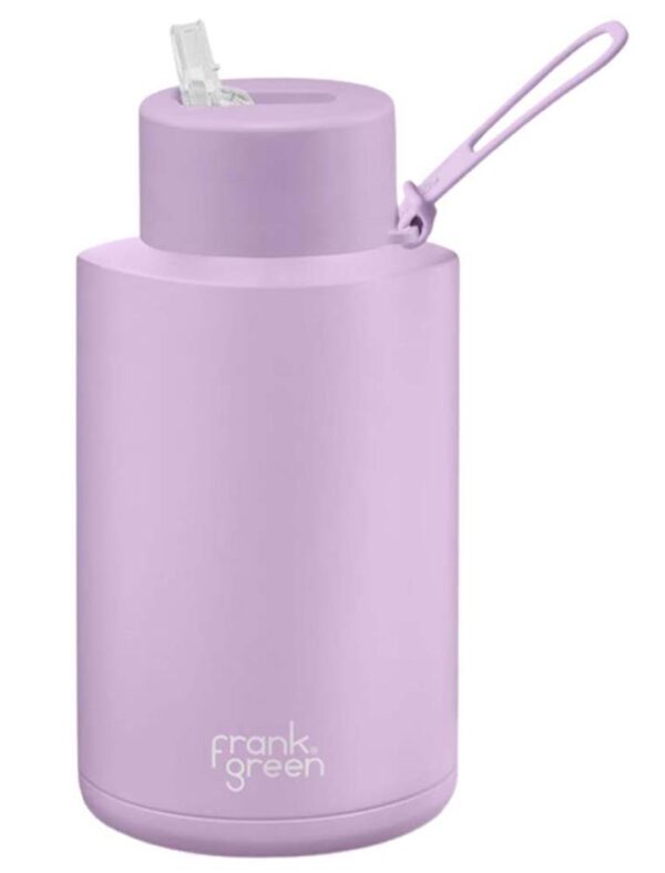 Frank Green Reusable Ceramic Water Bottle - 2000ml - Lilac Haze