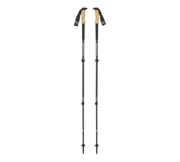 Black Diamond Alpine Carbon Cork Trekking Poles - Black