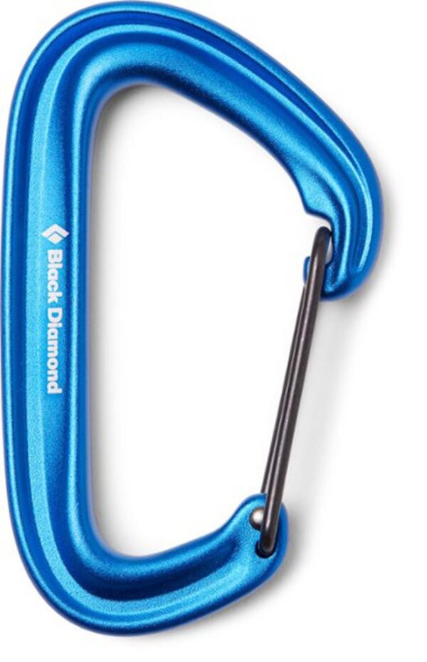 Black Diamond LiteWire Wiregate Carabiner - Blue
