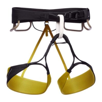 Black Diamond M Zone Mens Climbing Harness - Sulphur - L