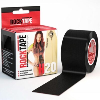 RockTape H2O Kinesiology Tape - Black - 5cm x 5m