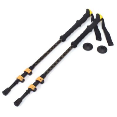 OZtrail Numo Plus Trekking Poles - Black/Yellow