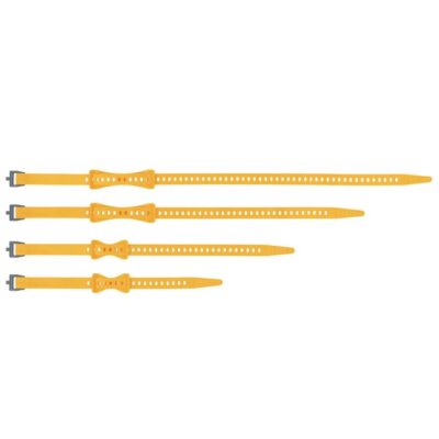 Sea To Summit Stretch-Loc TPU Straps - All Sizes - 20mm - 4pk - Yellow