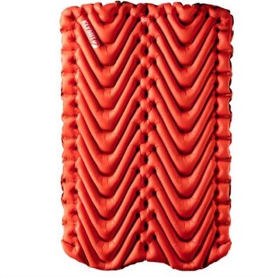 Klymit Insulated Double V Lightweight Sleeping Mat - Orange