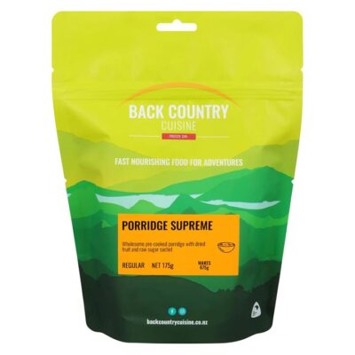 Back Country Cuisine Freeze Dried Meal - Porridge Supreme - Regular