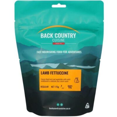 Back Country Cuisine Freeze Dried Meal - Lamb Fettuccine - Regular