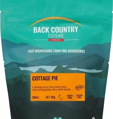Back Country Cuisine Freeze Dried Meal - Cottage Pie - Small