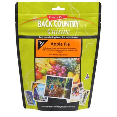 Back Country Cuisine Freeze Dried Meal - Apple Pie - Double