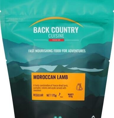 Back Country Cuisine Freeze Dried Meal - Moroccan Lamb - Regular