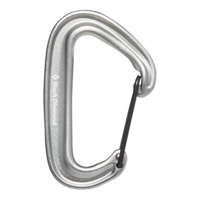 Black Diamond MiniWire Carabiner - Light Gray