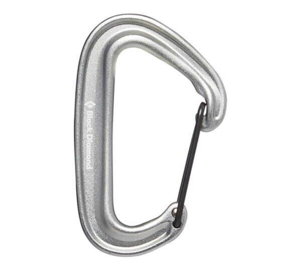 Black Diamond MiniWire Carabiner - Light Gray