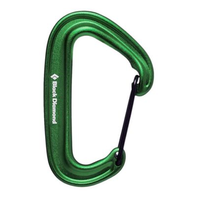 Black Diamond MiniWire Carabiner - Green