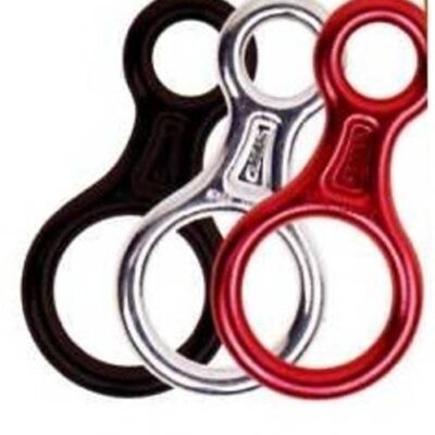 Axis Figure 8 Aluminium Descender - Polished