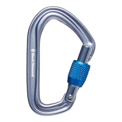 Black Diamond HotForge Screwgate Carabiner - Grey