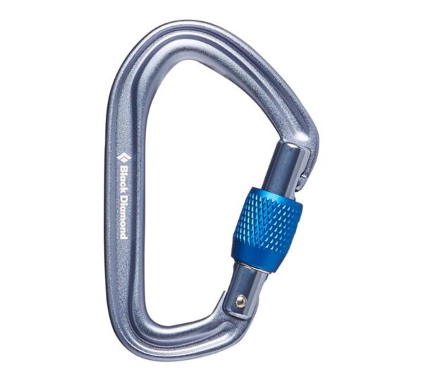 Black Diamond HotForge Screwgate Carabiner - Grey