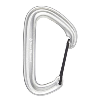 Black Diamond LiteWire Carabiner - Light Grey