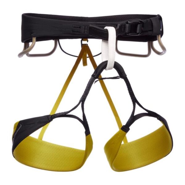 Black Diamond Zone Mens Climbing Harness - Small - Sulphur