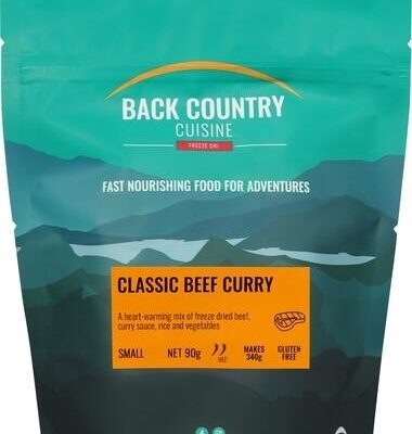 Back Country Freeze Dried Food - Classic Beef Curry - Small