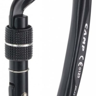 CAMP Atlas Screw Gate Carabiner - Black