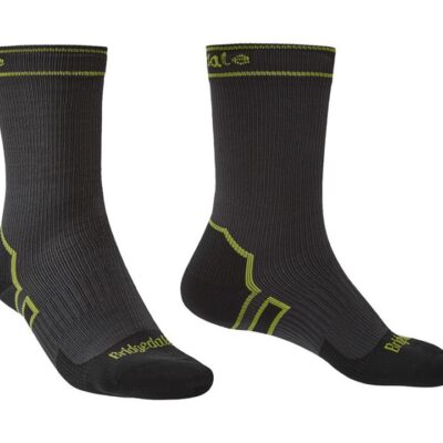Bridgedale Stormsock Lightweight Waterproof Boot Socks - Grey - Med