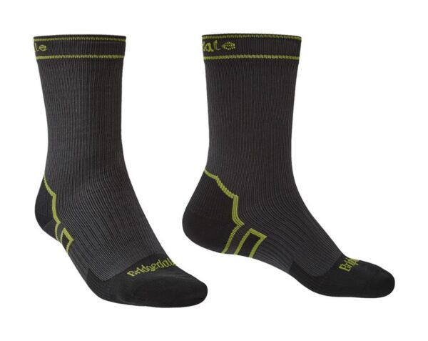Bridgedale Stormsock Lightweight Waterproof Boot Socks - Grey - Med