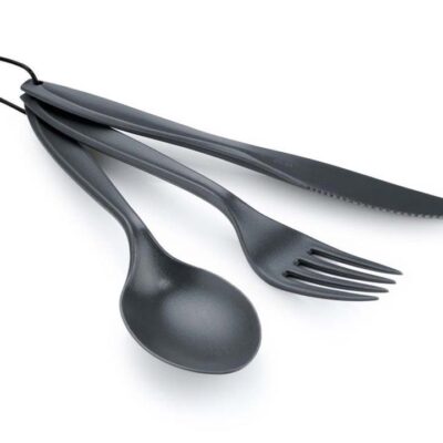 GSI 3 Piece Ring Cutlery Set - Grey