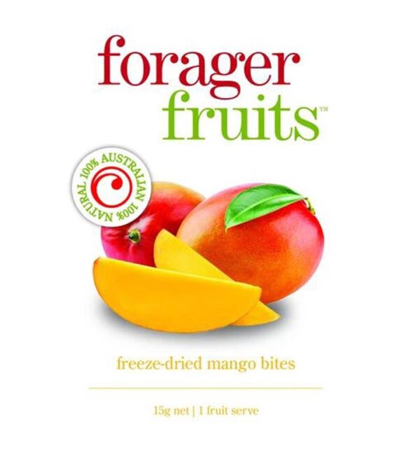 Forager Fruits - Freeze Dried Mango Bites