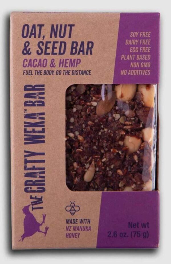 The Crafty Weka Bar - Cacao Hemp - 75g