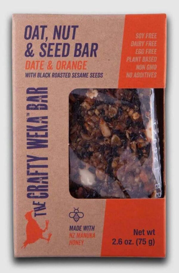 The Crafty Weka Bar - Date Orange - 75g