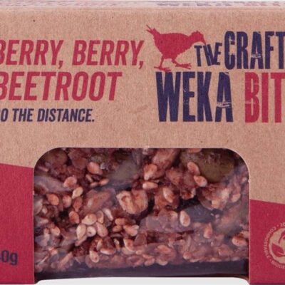 The Crafty Weka Bite - Berry Berry Beetroot - 40g