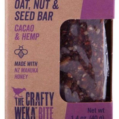 The Crafty Weka Bite - Cacao Hemp - 40g