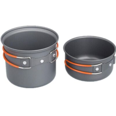 Traverse 1 Person Camping Pot & Pan Set