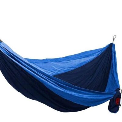 Grand Trunk Double Hammock w/ Strap - Navy/Light Blue
