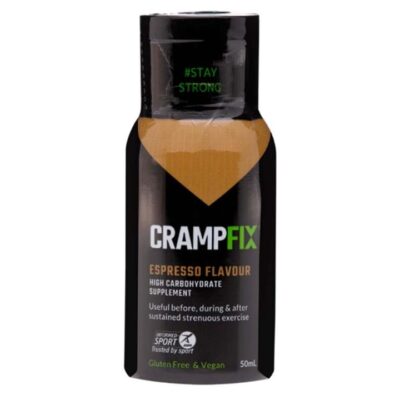 CrampFix Flip-Top Lid Squeeze Cramp Relief Bottle - 50ml - Espresso