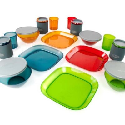 GSI Infinity 4 Person Deluxe Dinner Plate Tableset - Multicolour
