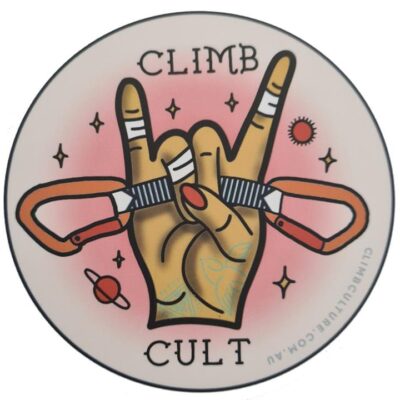 Climb Culture Climb CULT Sticker