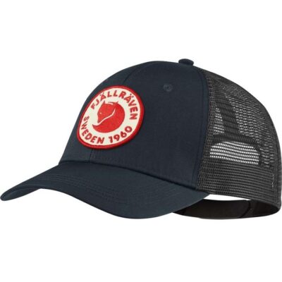 Fjallraven 1960 Logo Langtradarkeps Hat - Dark Navy - S/M