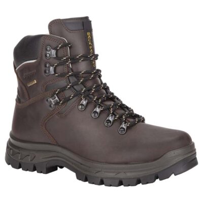 Grisport Denali Mid Waterproof Mens Hiking Boots - Dark Chocolate - EU44 / US10.5