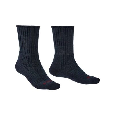 Bridgedale Hike Midweight Merino Comfort Boot Mens Hiking Socks - Navy - Sm