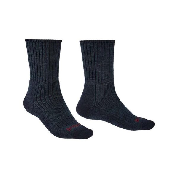 Bridgedale Hike Midweight Merino Comfort Boot Mens Hiking Socks - Navy - L