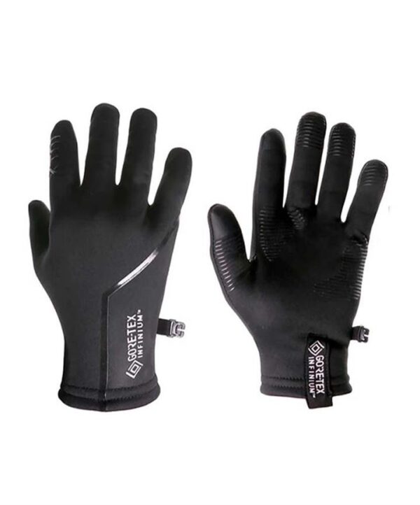 XTM Gore Infinium II Adult Unisex Windproof Snow Gloves - Black - XS