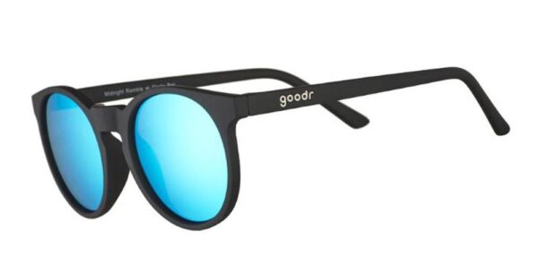 Goodr Circle G's Running Sunglasses - Midnight Ramble at a Circle Bar