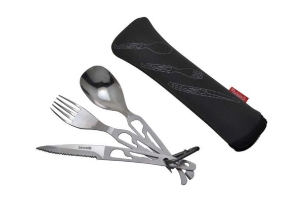 Baladeo Basecamp Cutlery Set - Grey