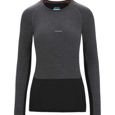 Icebreaker 125 ZoneKnit LS Crewe Womens Thermal Top