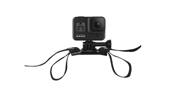 GoPro Vented Helmet Strap Camera Mount - Black