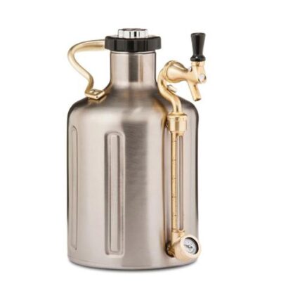 GrowlerWerks uKeg 128 Growler - 3.8L - Stainless Steel